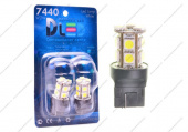 Светодиод DLED W21W - T20 - 7440 - W3x16d - 13 SMD 5050 (1030)